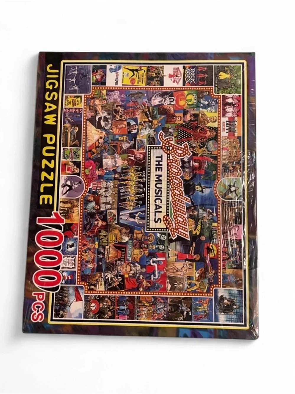 The Musicals 1000pc Interlocking Cardboard Jigsaw Puzzle Multicolor K-3352